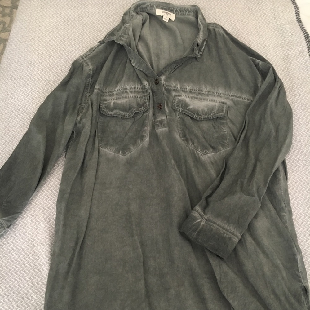 Umgee Button Down Top